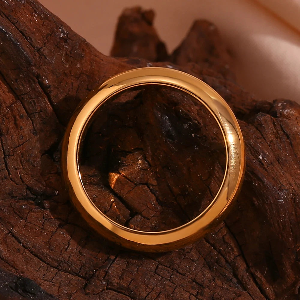 The Zenith Minimalist Dome Ring by Vexa - RING - Vexa