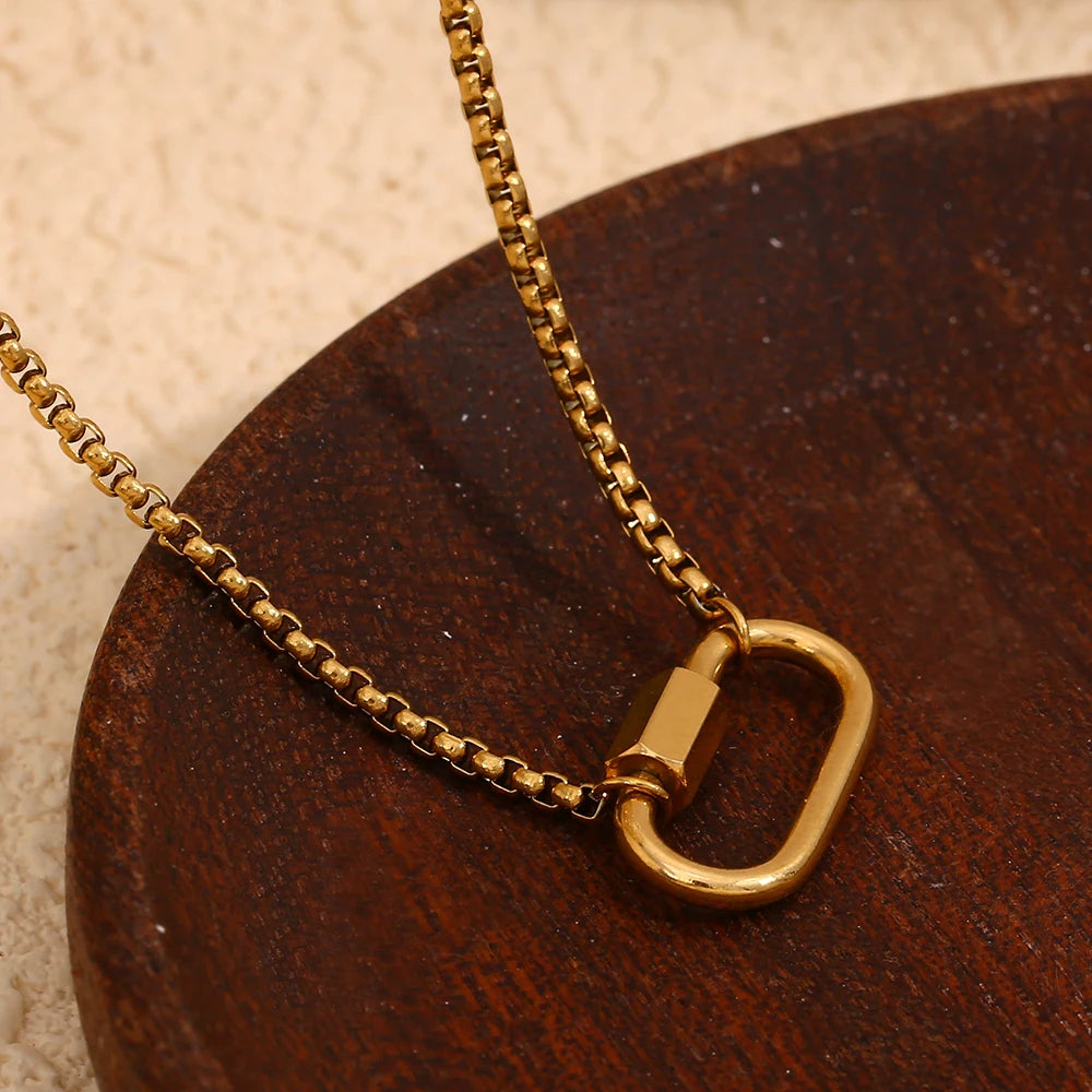 The Nexus Modern Geometric DIY Necklace by Vexa - necklace - Vexa