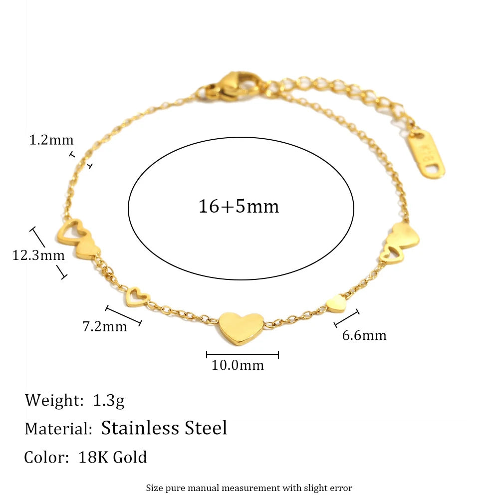 The Pure Motif Heart Bracelet by Vexa - Bracelet - Vexa
