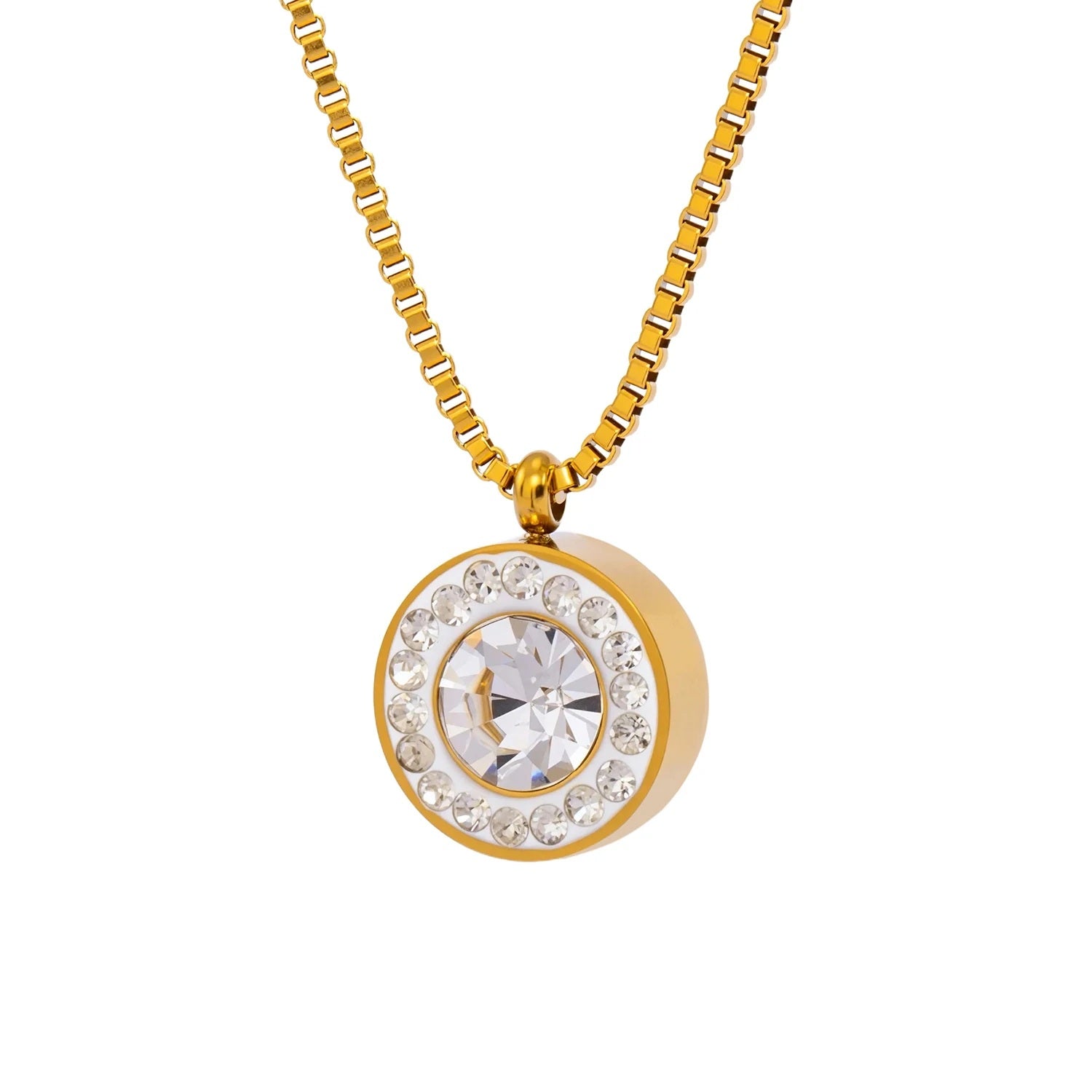 The Dazzling CZ Sparkle Pendant Necklace by Vexa - necklace - Vexa
