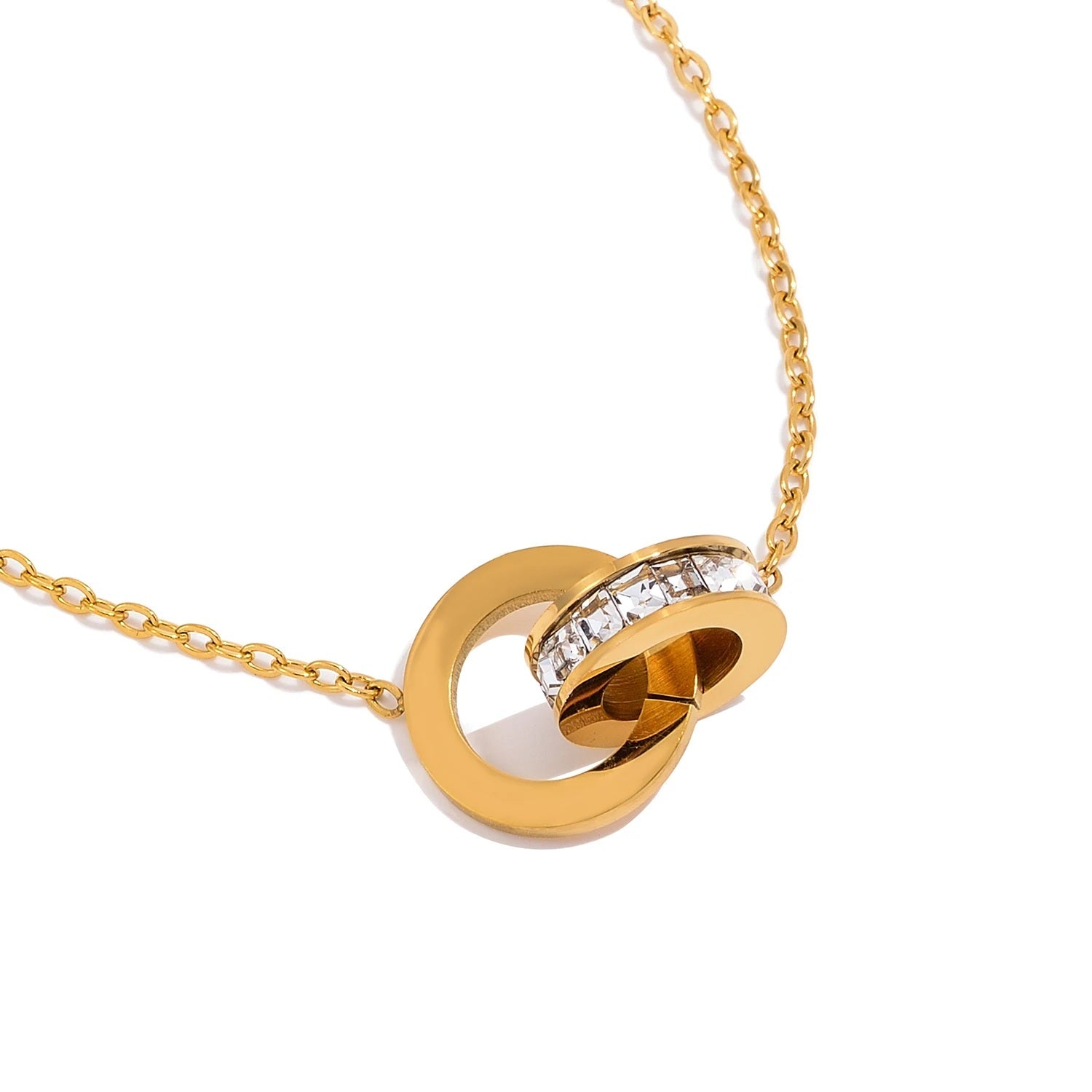The Vintage Roman Numeral Ferrule Necklace by Vexa - necklace - Vexa