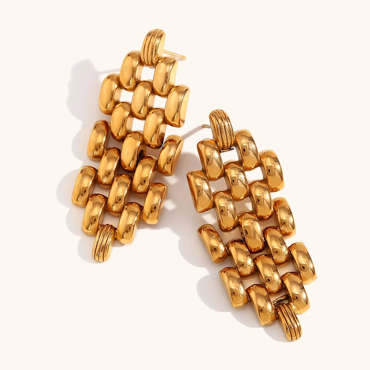 The Valora Bohemian Cast Chain Earrings by Vexa - Earring - Vexa