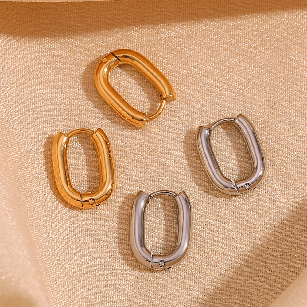 The Celeste Minimalist Hoop Earrings by Vexa - Earring - Vexa