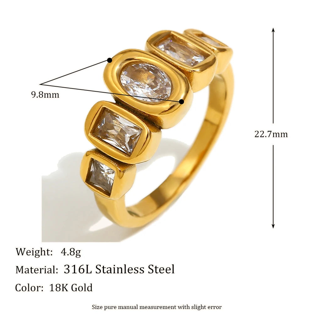 The Geometria Crystal Harmony Ring by Vexa - RING - Vexa