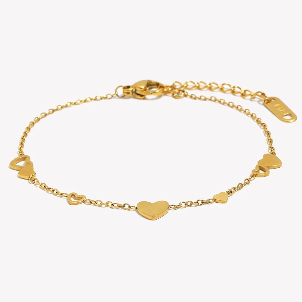 The Pure Motif Heart Bracelet by Vexa - Bracelet - Vexa