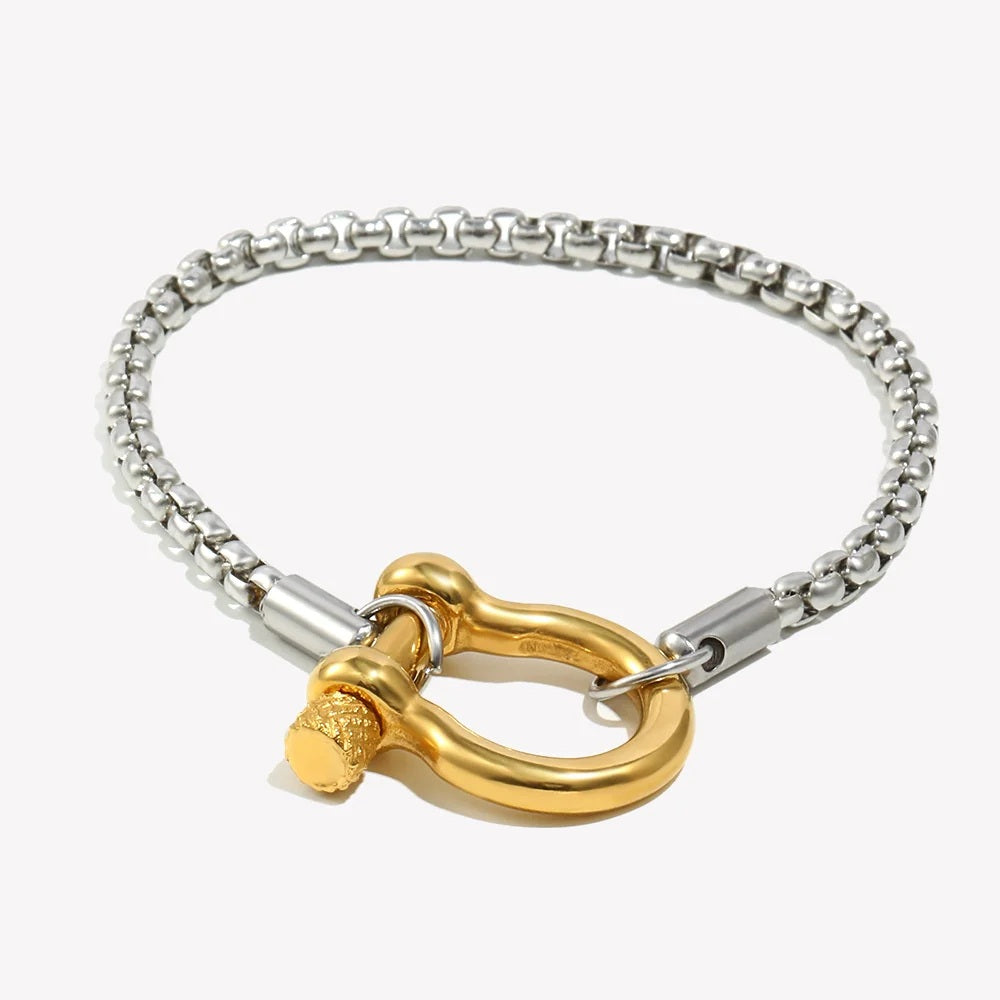 The Maverick Shackle Bracelet by Vexa - Bracelet - Vexa