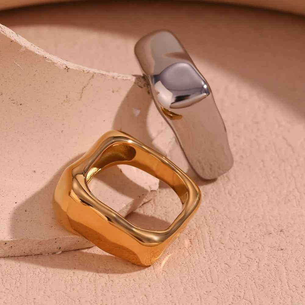 The Vanguard Geometric Square Ring by Vexa - RING - Vexa