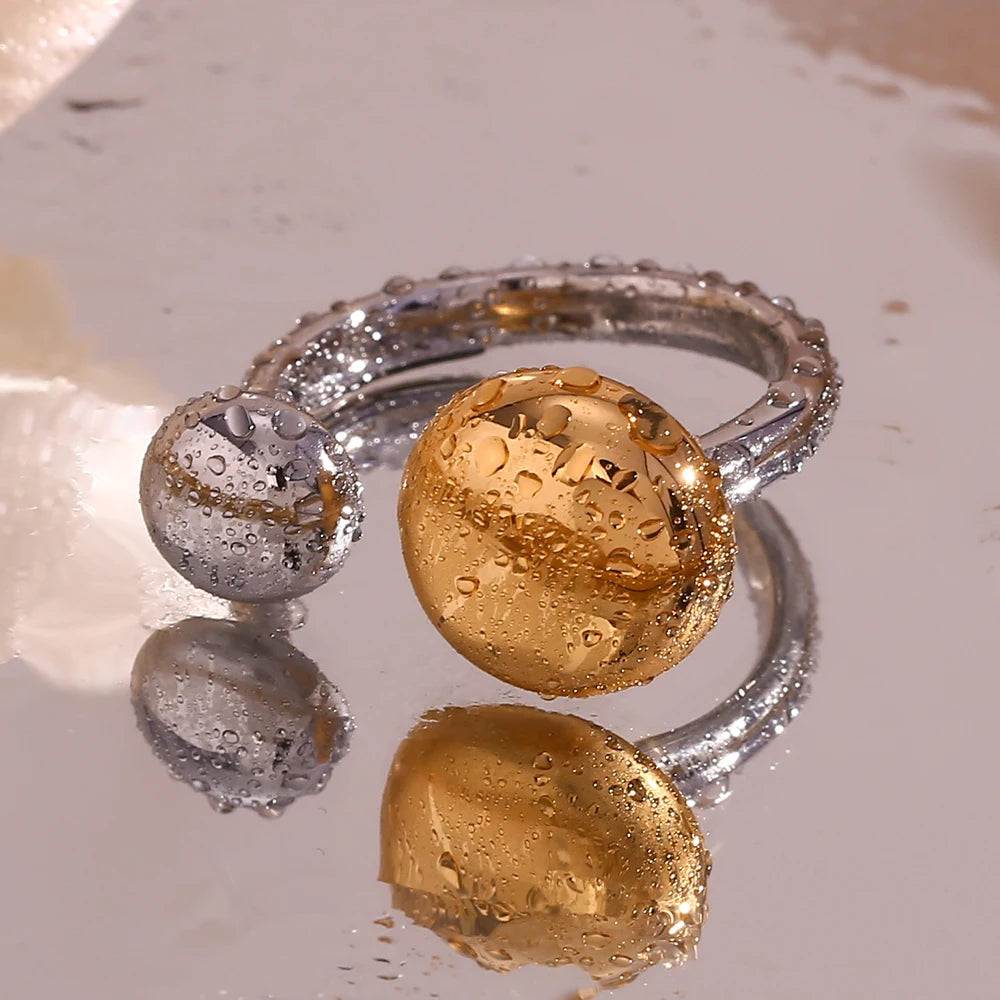 The Harmony Two - Tone Dome Ring by Vexa - RING - Vexa