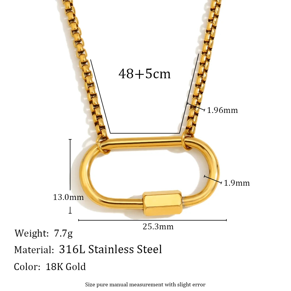 The Nexus Modern Geometric DIY Necklace by Vexa - necklace - Vexa