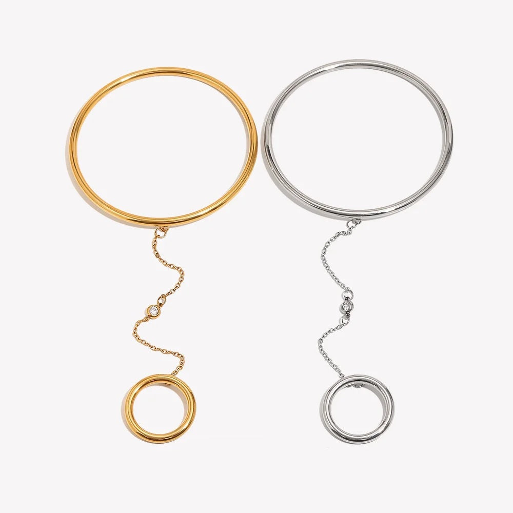 The Mirage Hand Chain Bangle by Vexa - Bracelet - Vexa