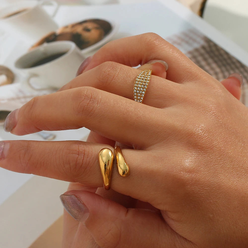 The Serpentine Adjustable Wrap Ring by Vexa - RING - Vexa