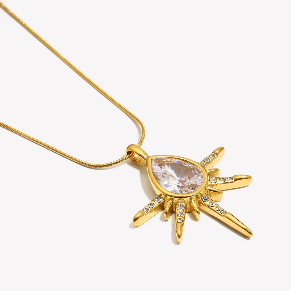 The Nova Teardrop Necklace by Vexa - necklace - Vexa
