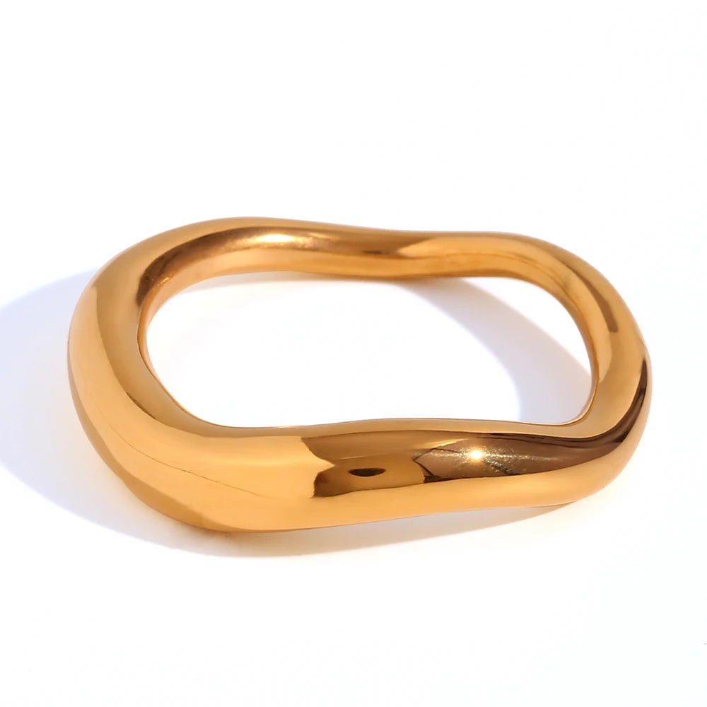 The Oceana Wave Crystal Ring by Vexa - RING - Vexa