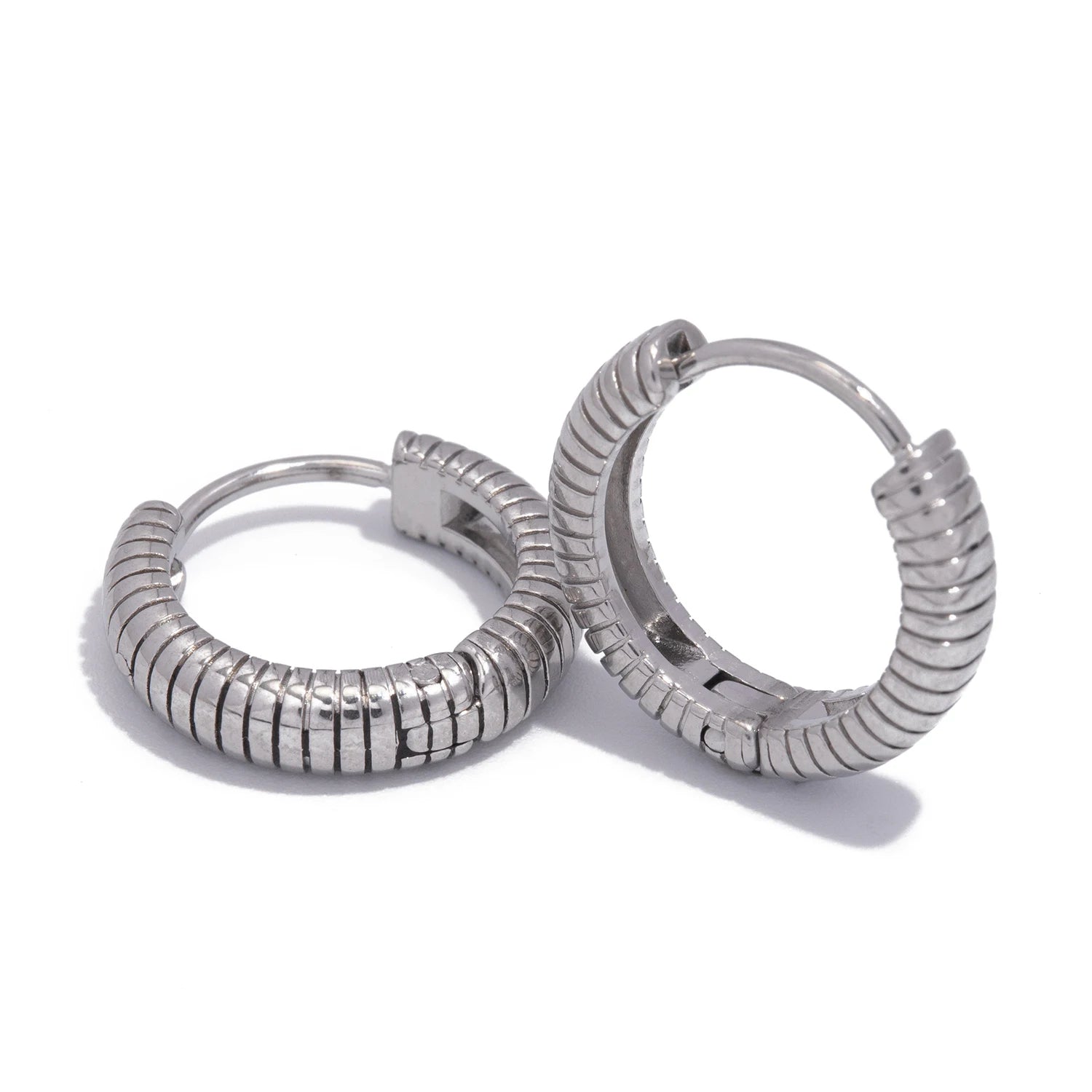 The Orion Classic Hoop Earrings by Vexa - Earring - Vexa - Silver