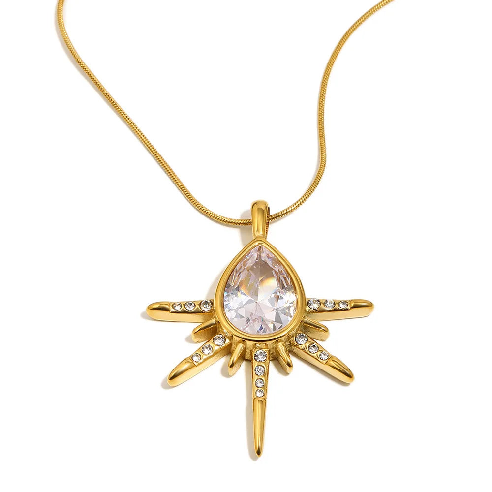 The Nova Teardrop Necklace by Vexa - necklace - Vexa