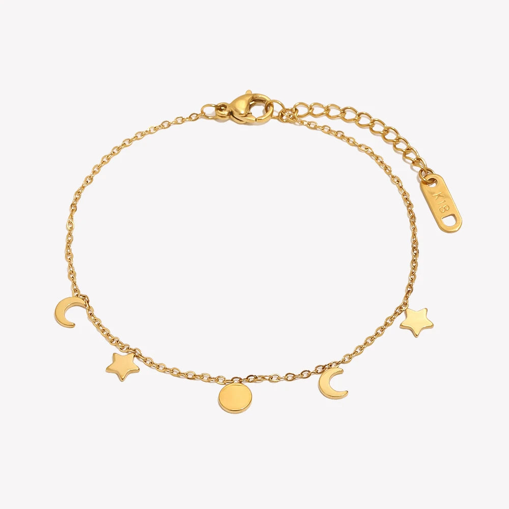 The Astraea Celestial Charm Bracelet by Vexa - Bracelet - Vexa