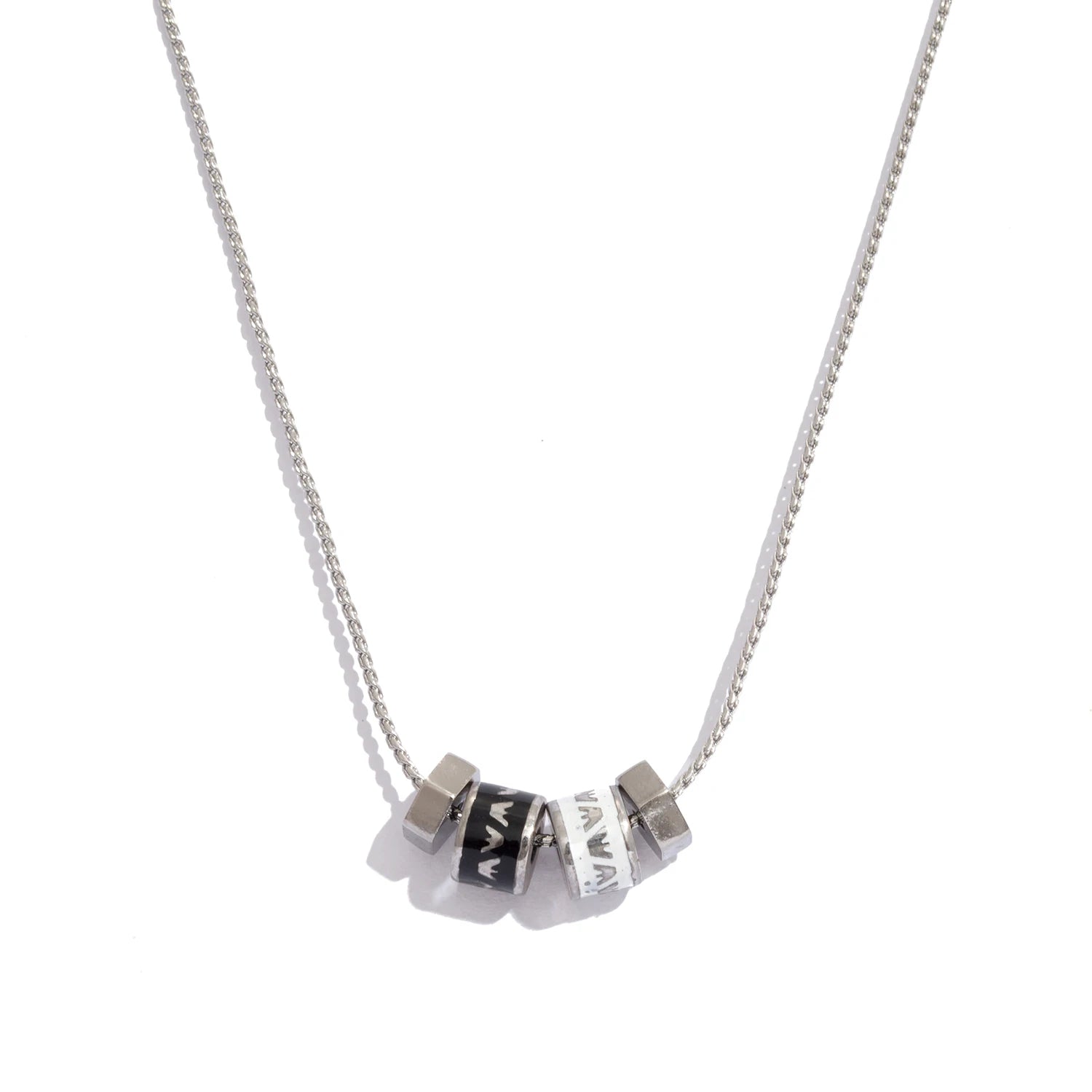 The Vintage Ancient Symbol Charm Necklace by Vexa - necklace - Vexa - Silver