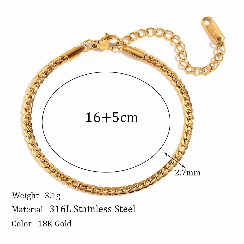 The Nova Cuban Link Bracelet by Vexa - Bracelet - Vexa