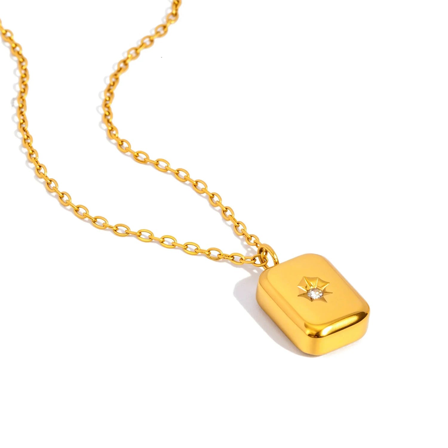 The Nova Geometric Pendant Necklace by Vexa - necklace - Vexa