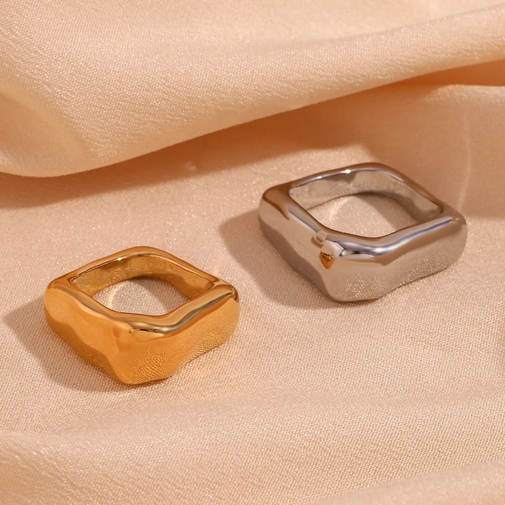 The Vanguard Geometric Square Ring by Vexa - RING - Vexa