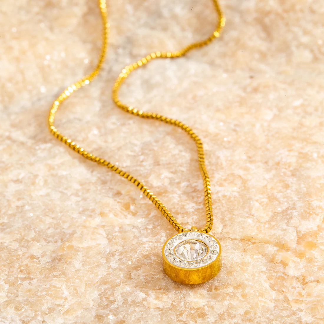 The Dazzling CZ Sparkle Pendant Necklace by Vexa - necklace - Vexa