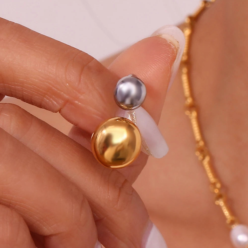 The Harmony Two - Tone Dome Ring by Vexa - RING - Vexa