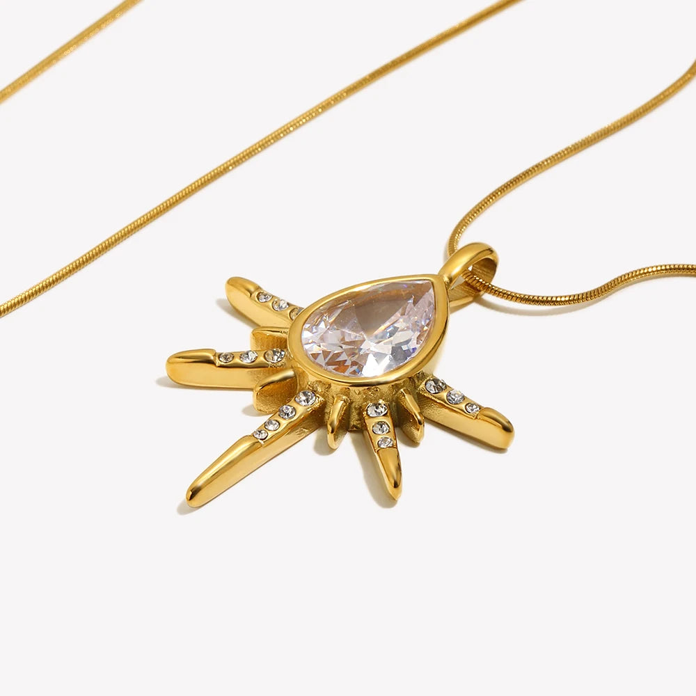 The Nova Teardrop Necklace by Vexa - necklace - Vexa