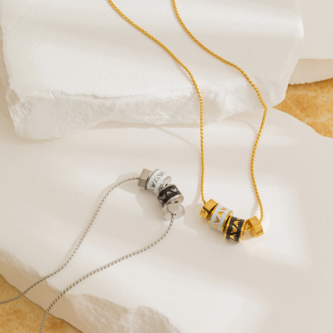 The Vintage Ancient Symbol Charm Necklace by Vexa - necklace - Vexa