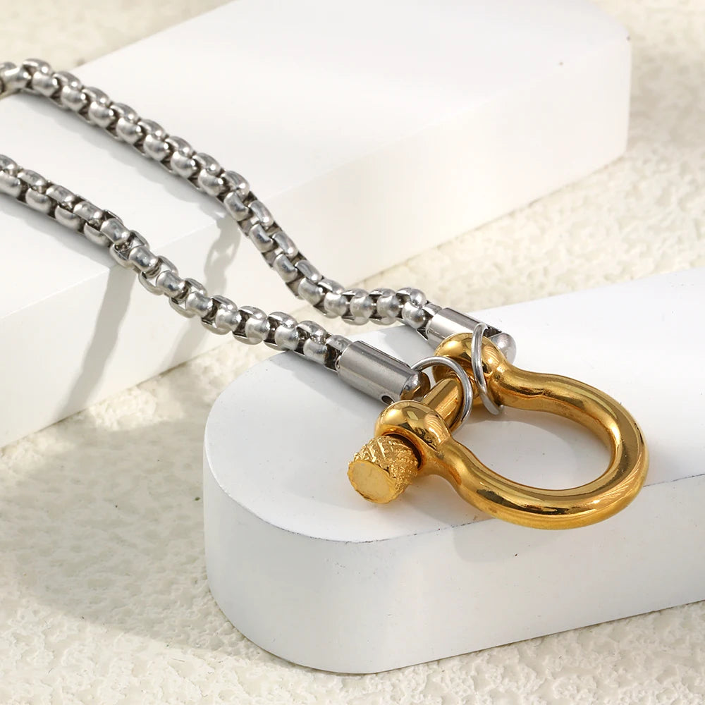The Maverick Shackle Bracelet by Vexa - Bracelet - Vexa