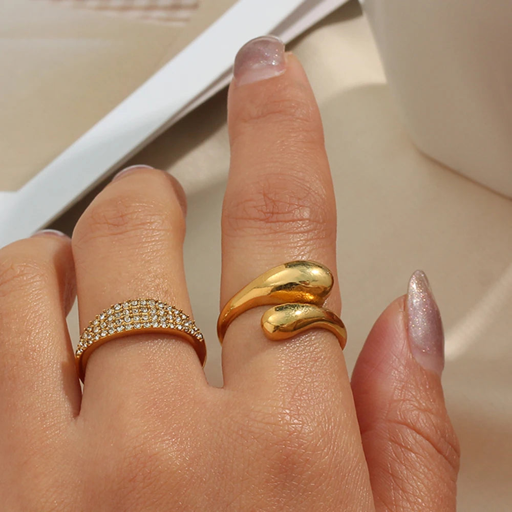 The Serpentine Adjustable Wrap Ring by Vexa - RING - Vexa