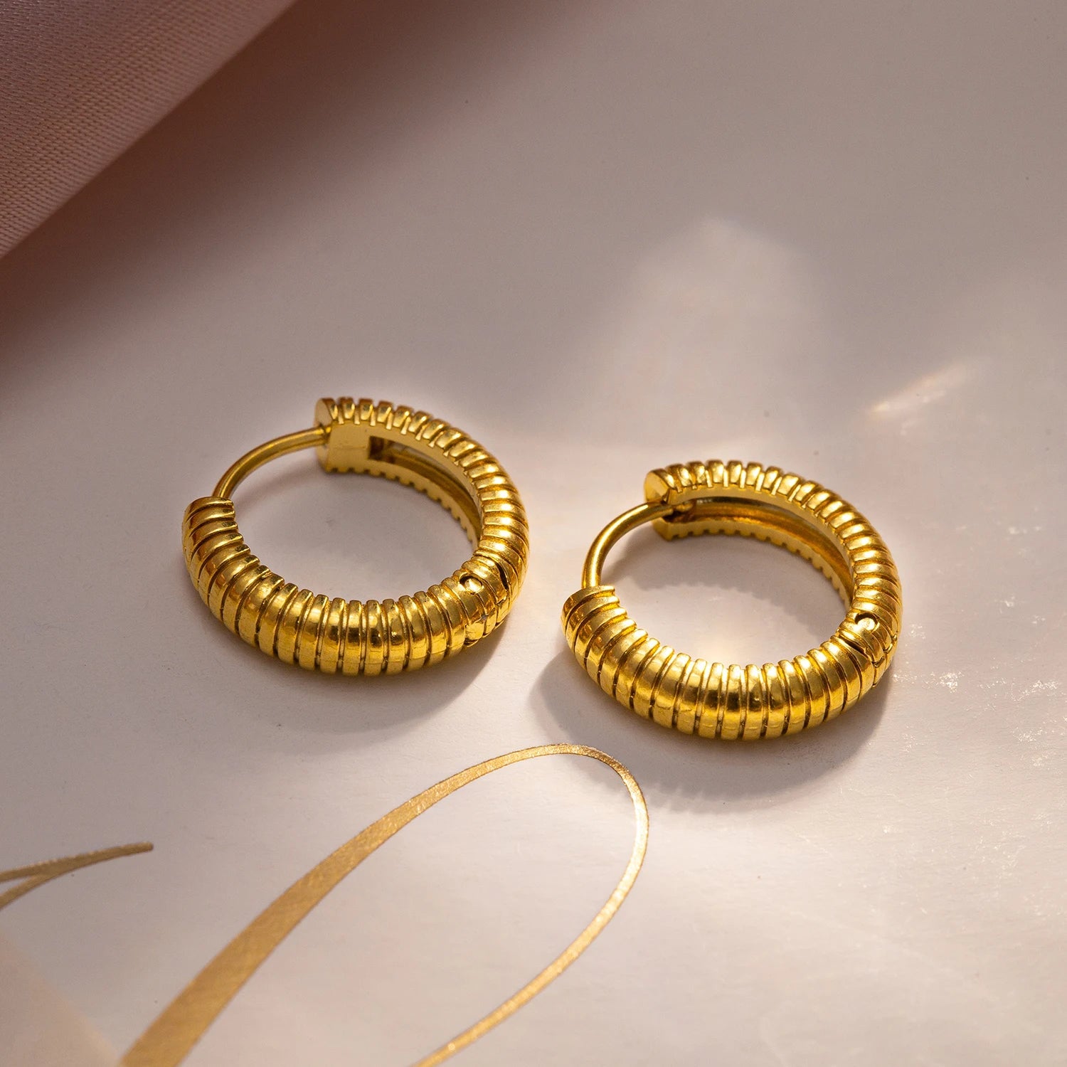 The Orion Classic Hoop Earrings by Vexa - Earring - Vexa