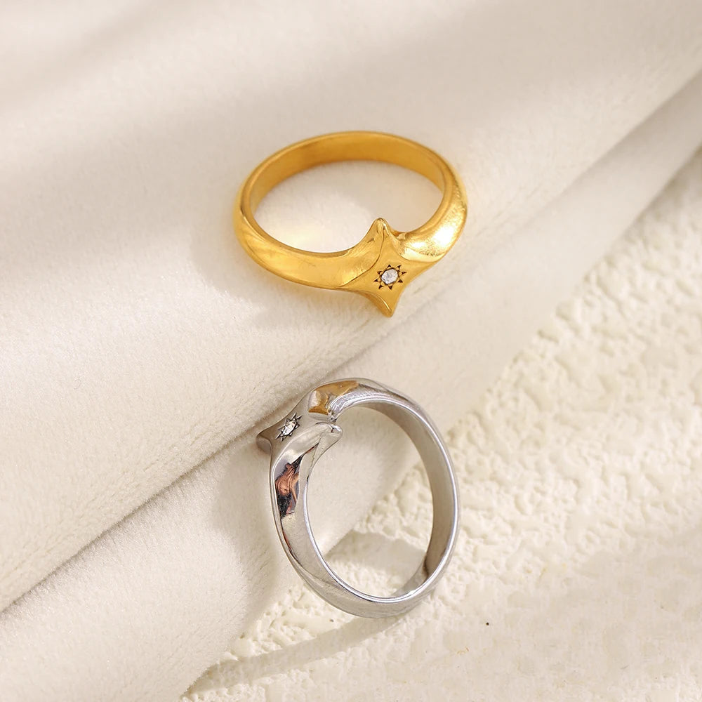 The Nova Star Zircon Ring by Vexa - RING - Vexa