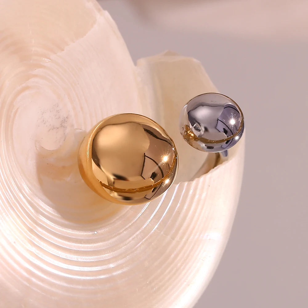 The Harmony Two - Tone Dome Ring by Vexa - RING - Vexa