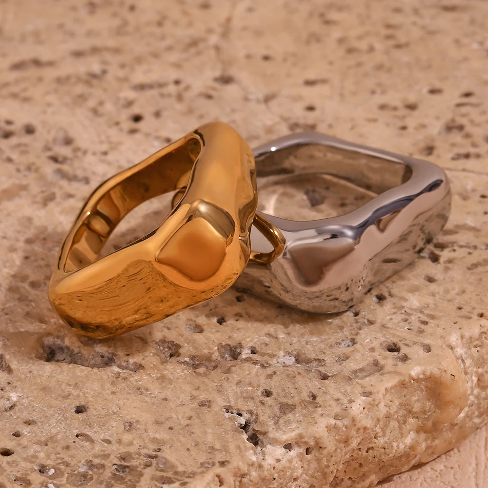 The Vanguard Geometric Square Ring by Vexa - RING - Vexa
