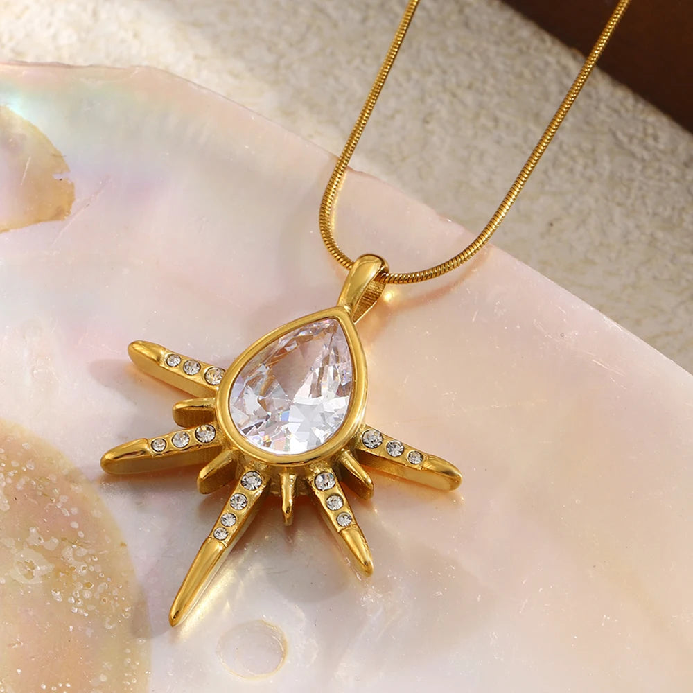 The Nova Teardrop Necklace by Vexa - necklace - Vexa