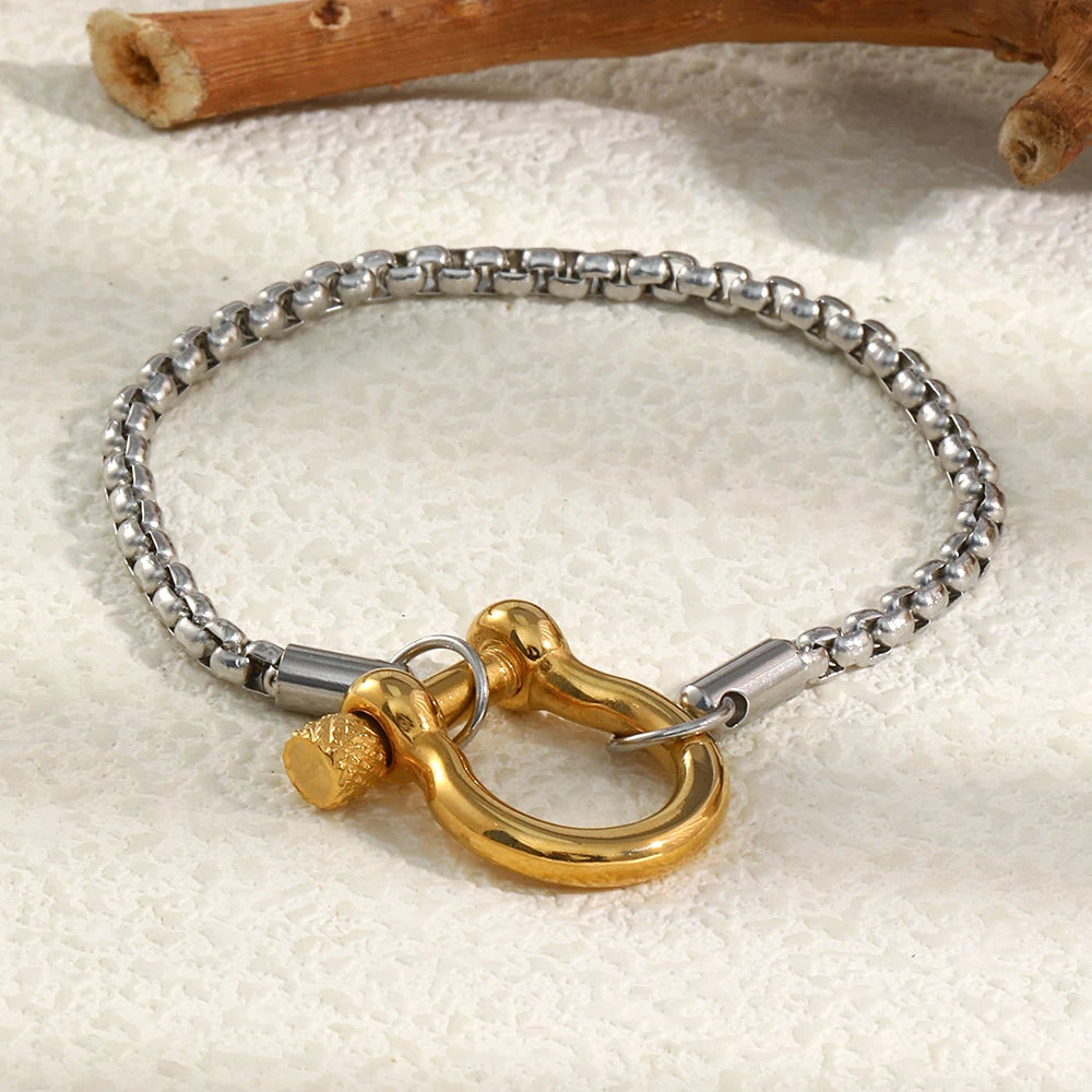 The Maverick Shackle Bracelet by Vexa - Bracelet - Vexa