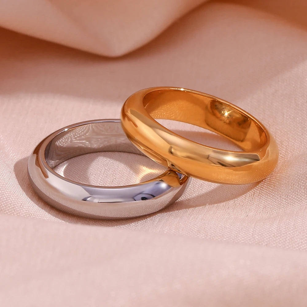 The Zenith Minimalist Dome Ring by Vexa - RING - Vexa