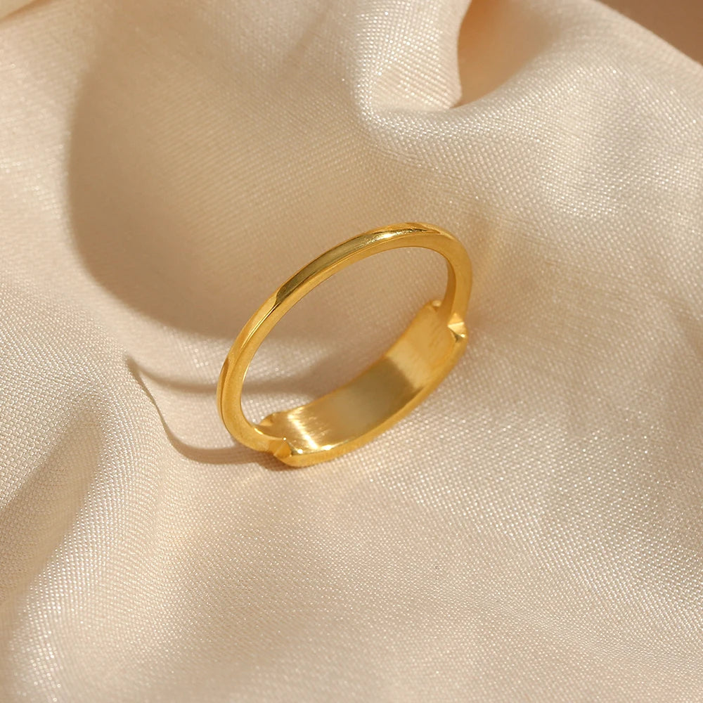 The Luminous Shell Bar Ring by Vexa - RING - Vexa