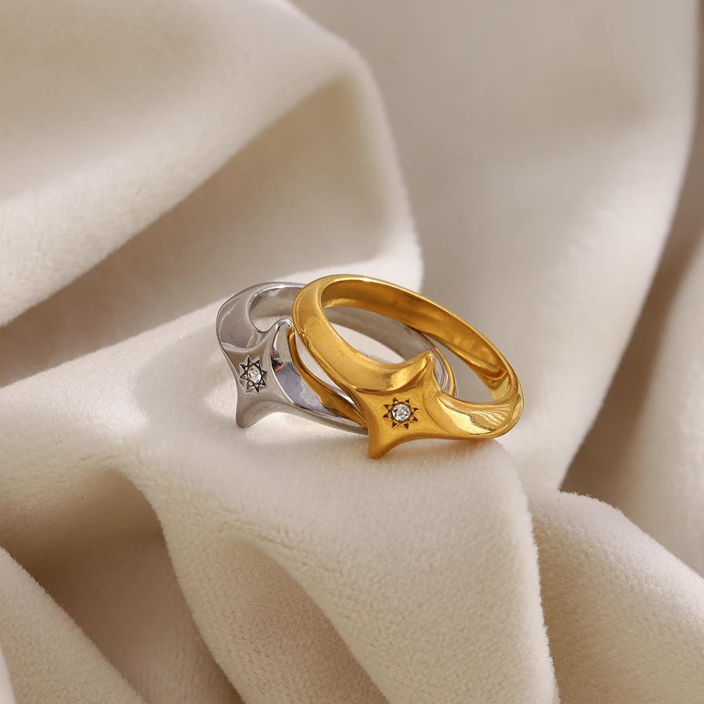 The Nova Star Zircon Ring by Vexa - RING - Vexa