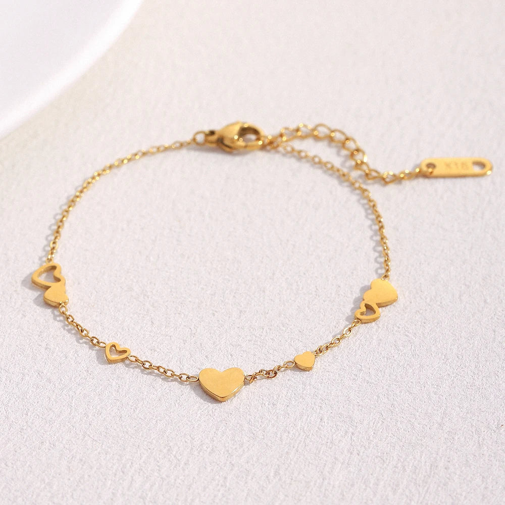The Pure Motif Heart Bracelet by Vexa - Bracelet - Vexa