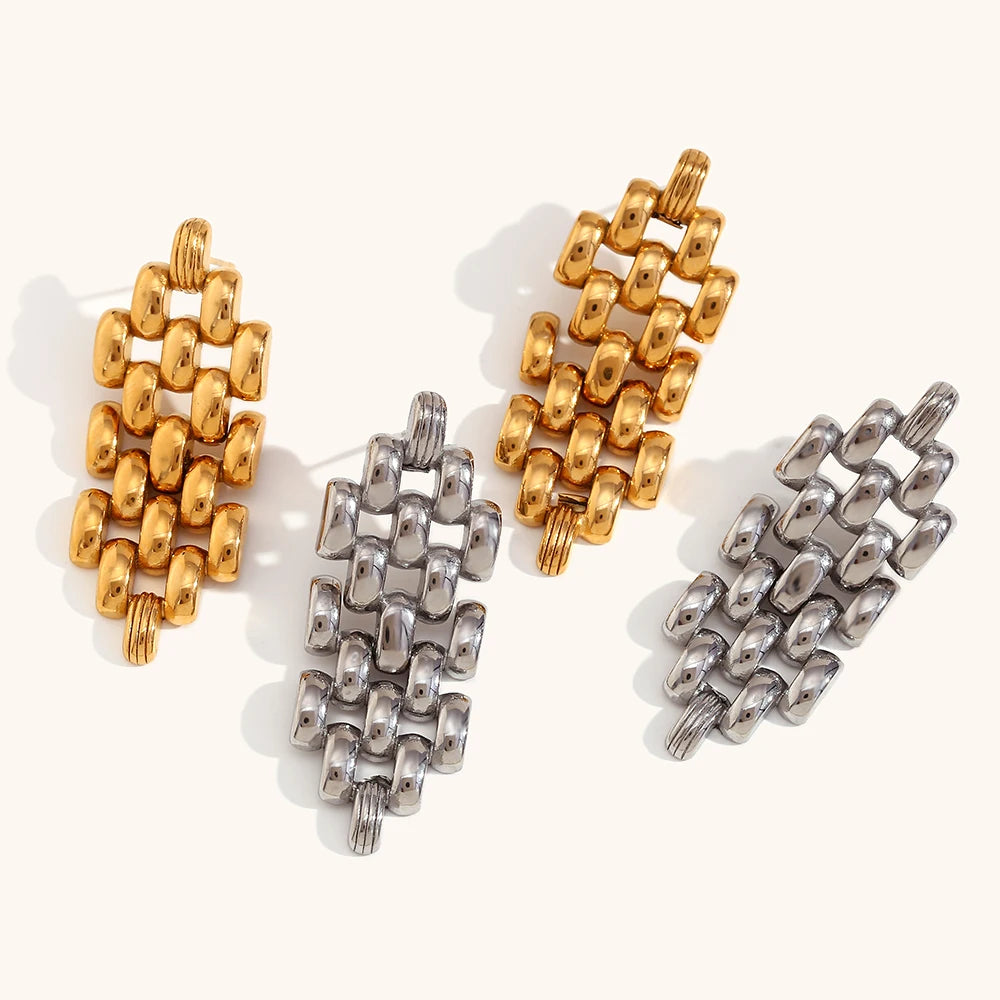 The Valora Bohemian Cast Chain Earrings by Vexa - Earring - Vexa