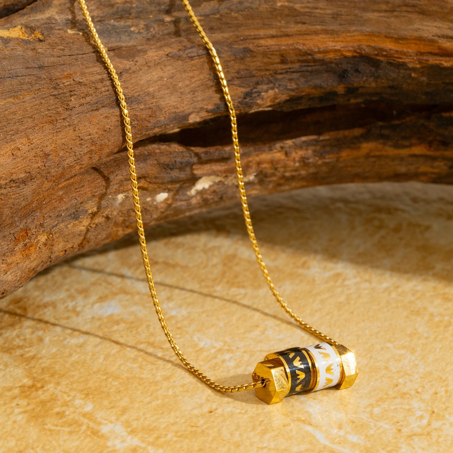 The Vintage Ancient Symbol Charm Necklace by Vexa - necklace - Vexa