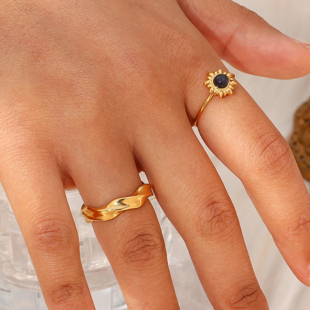 The Tidal Waterwave Twist Ring by Vexa - RING - Vexa