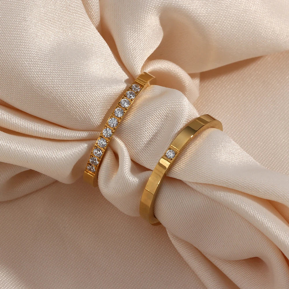 The Auralia Twin Stacking Rings by Vexa - RING - Vexa