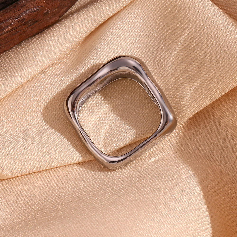 The Vanguard Geometric Square Ring by Vexa - RING - Vexa