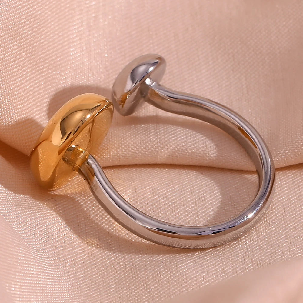 The Harmony Two - Tone Dome Ring by Vexa - RING - Vexa