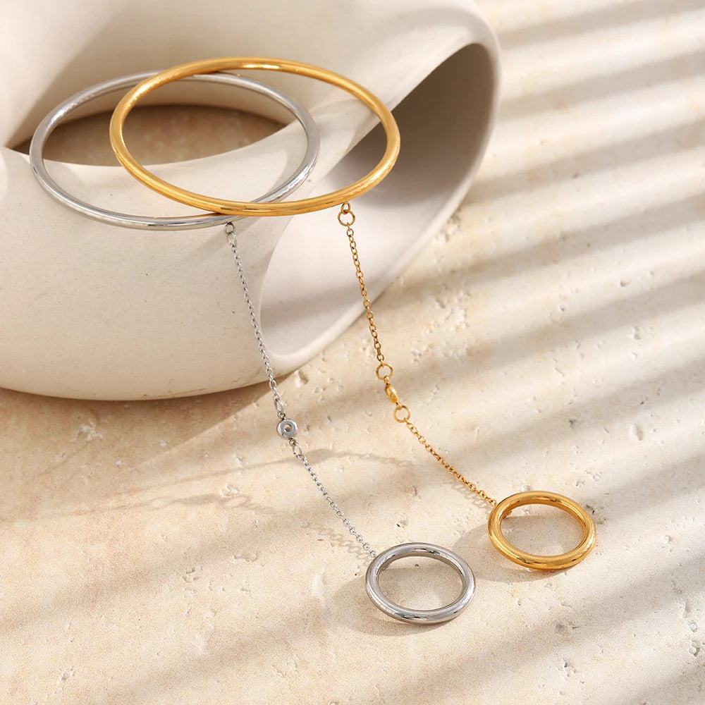 The Mirage Hand Chain Bangle by Vexa - Bracelet - Vexa