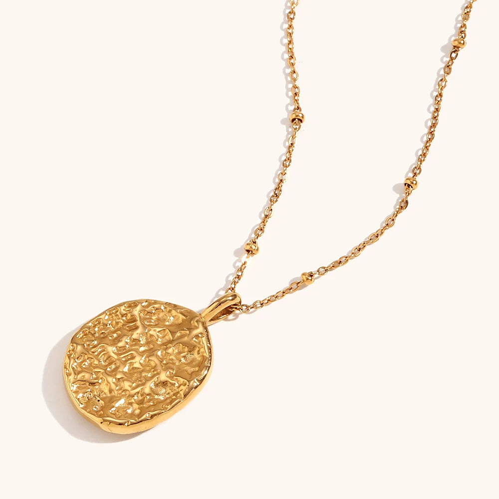 The Celestial Mosaic Coin Necklace by Vexa - necklace - Vexa