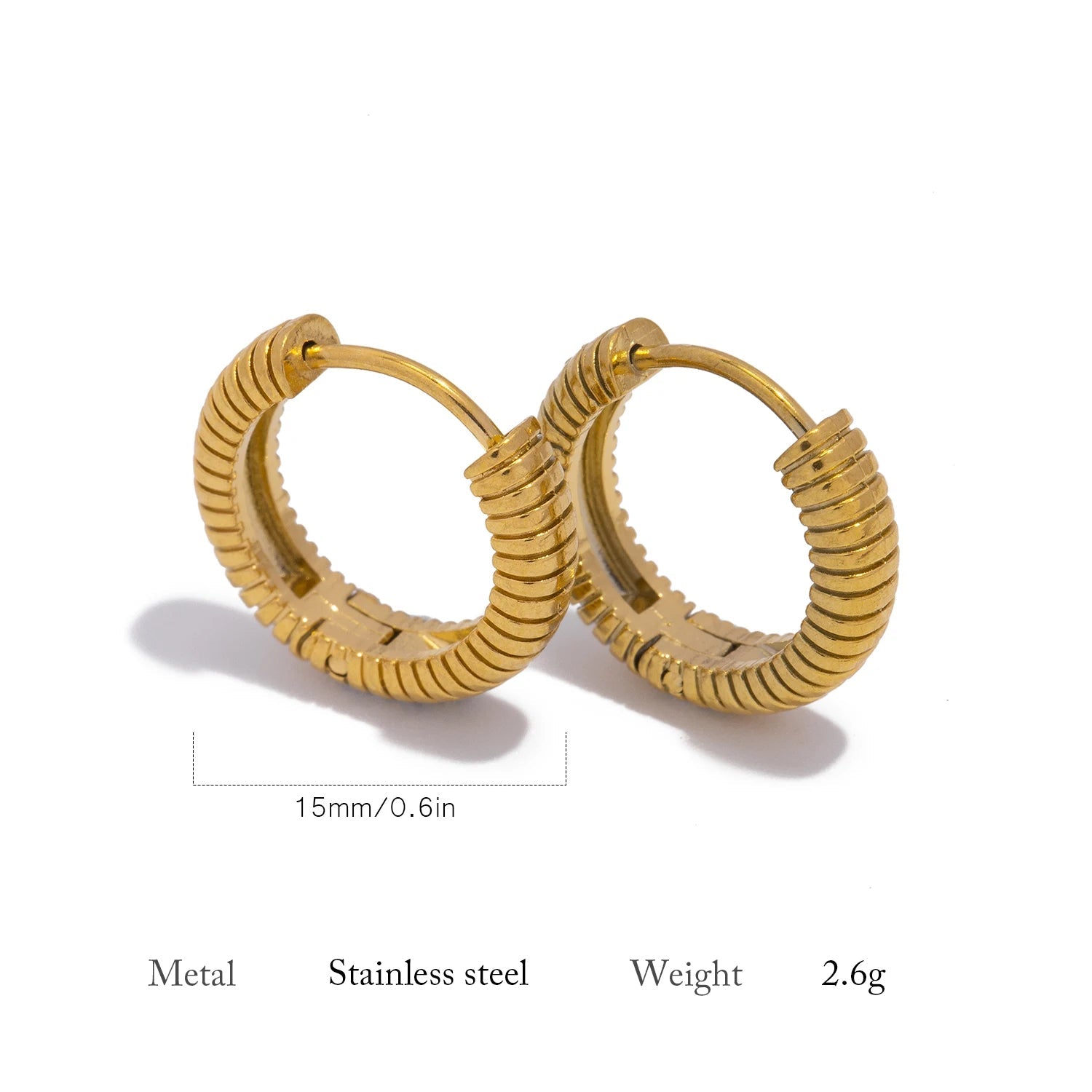 The Orion Classic Hoop Earrings by Vexa - Earring - Vexa