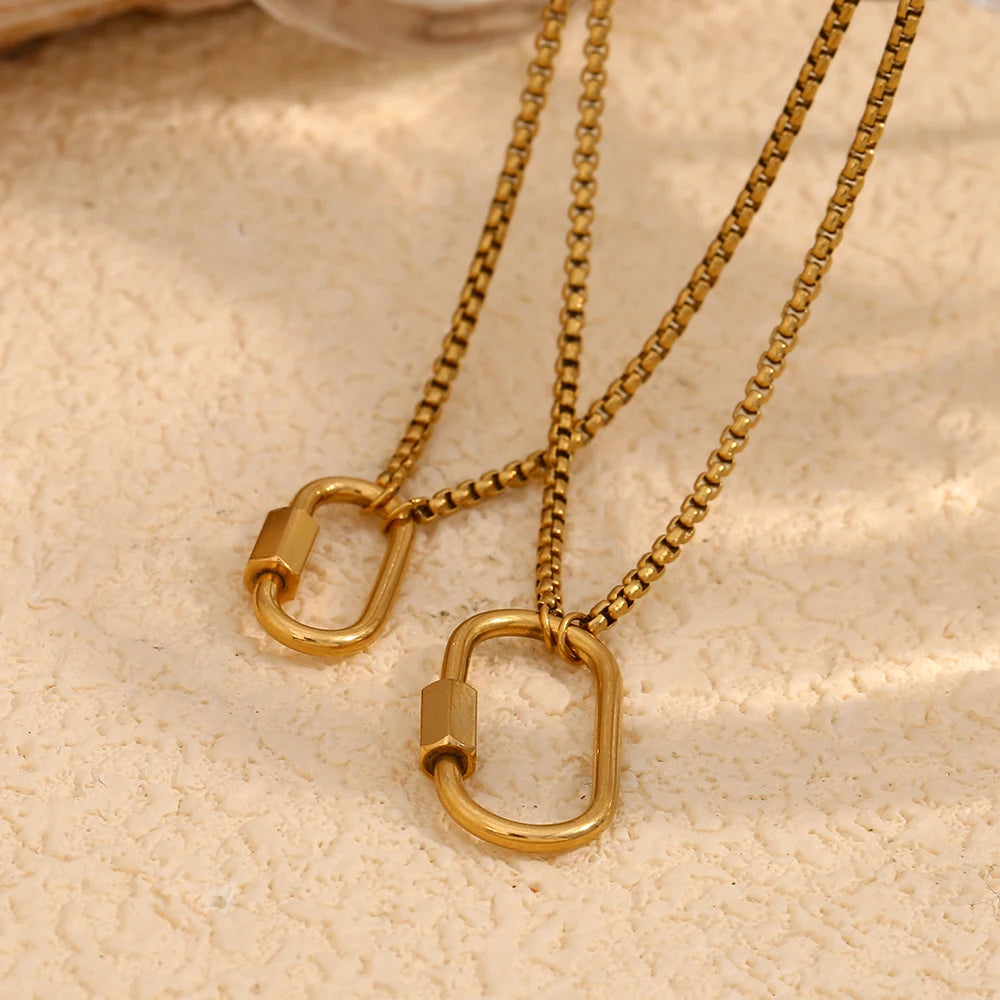 The Nexus Modern Geometric DIY Necklace by Vexa - necklace - Vexa